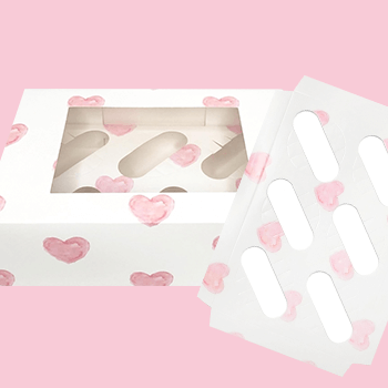 Custom-Printed Bakery Box with Insert