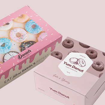Custom-Printed Donut Boxes