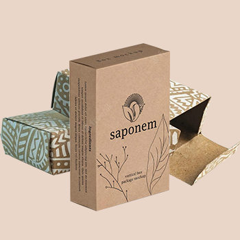 Custom-Made Kraft Soap Boxes