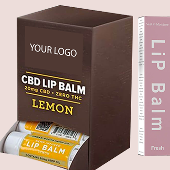 Custom-Made Lip Balm Packaging Boxes