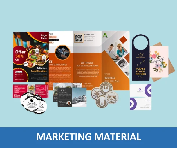 Custom Printed Marketing Materials