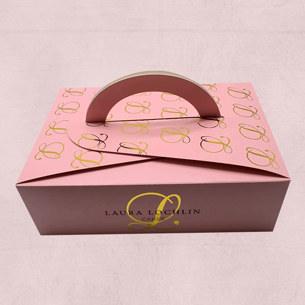 Bakery Gift Box with Handle