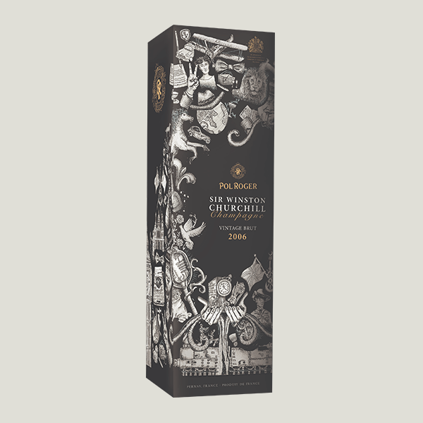 Custom Printed Champagne Box