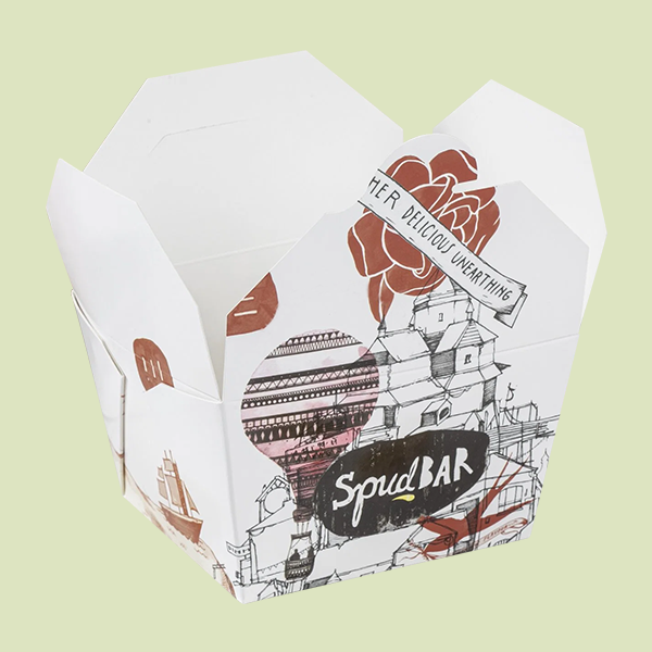 Custom Printed Chinese Food Takeout Box