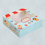 Custom Printed Pastry Box with Window