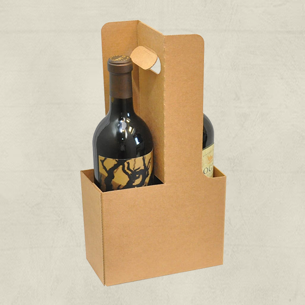 Double Bottle Carrier Box