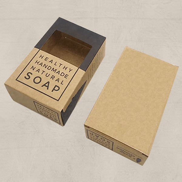 Custom Printed Kraft Soap Box
