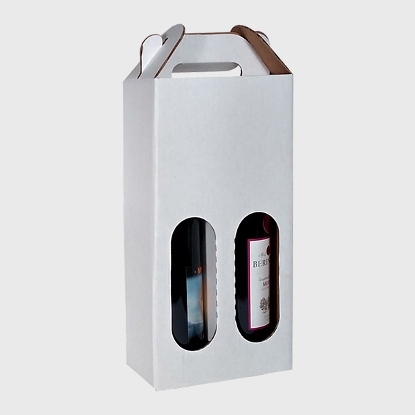 Custom Printed Wine Carrier Box